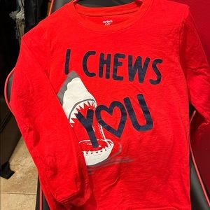 Red carters boys shirt size 14